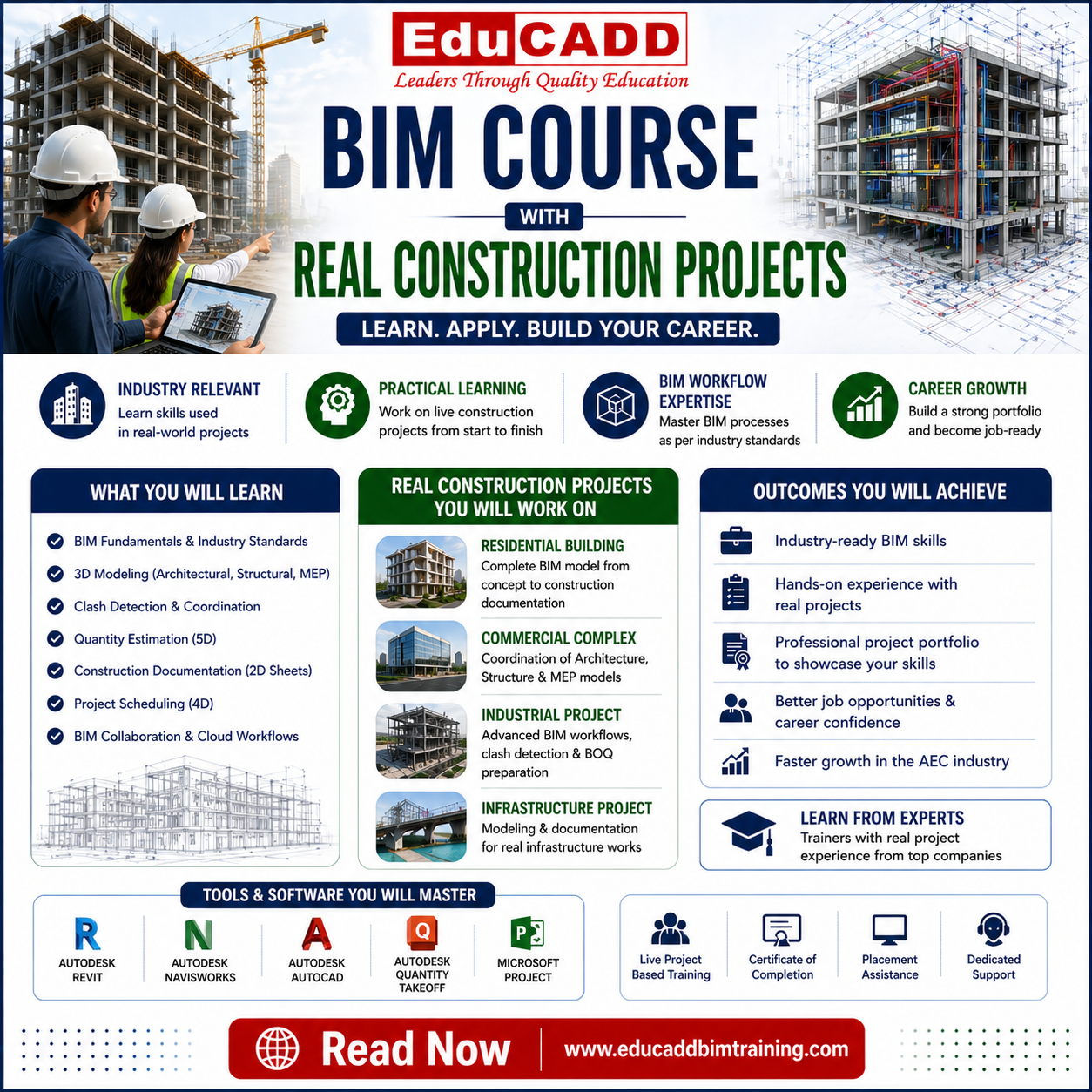 BIM real project course | EduCADD BIM