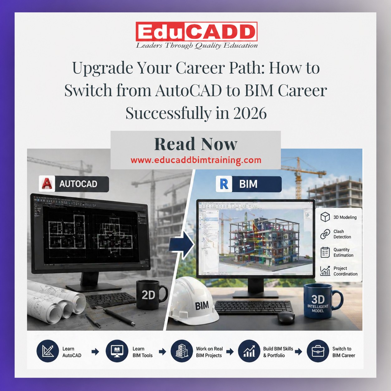 Upgrade Your Career Path: How to Switch from AutoCAD to BIM Career ...