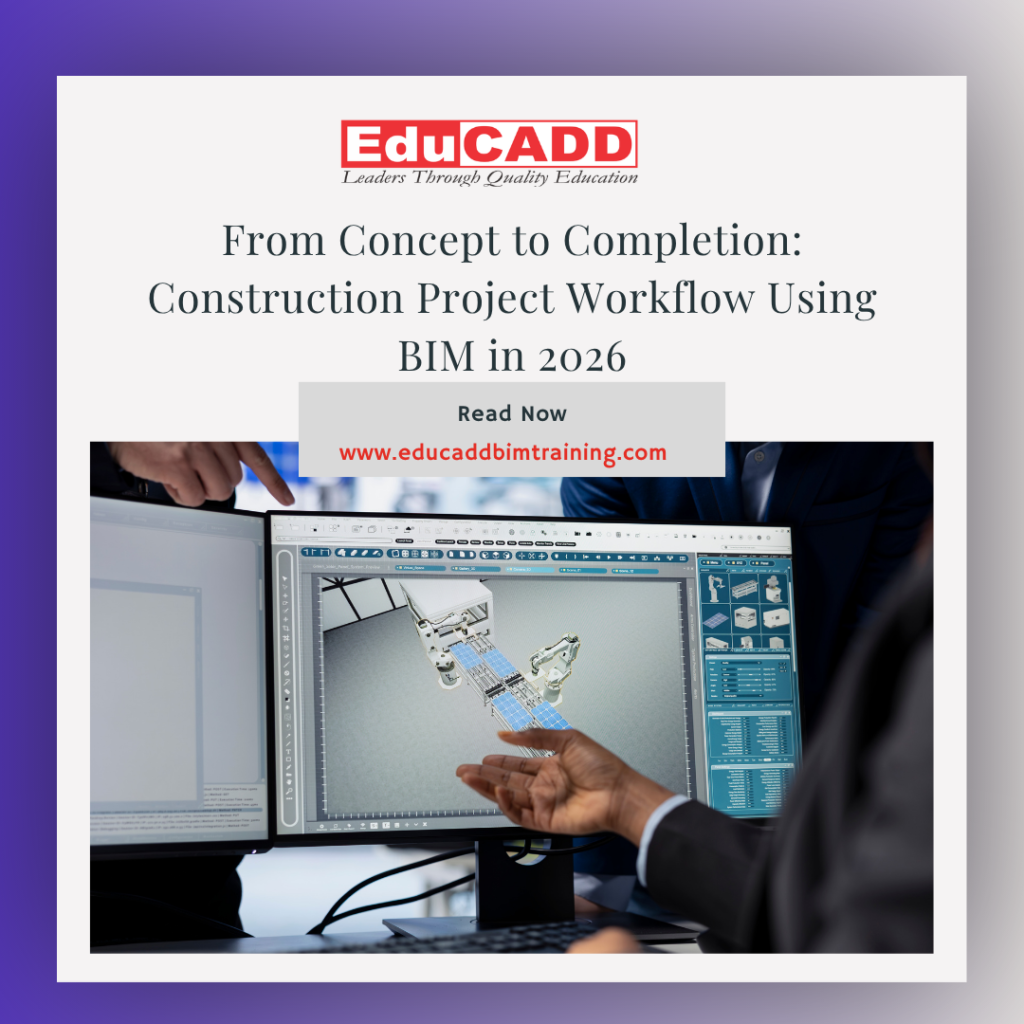 BIM construction workflow process