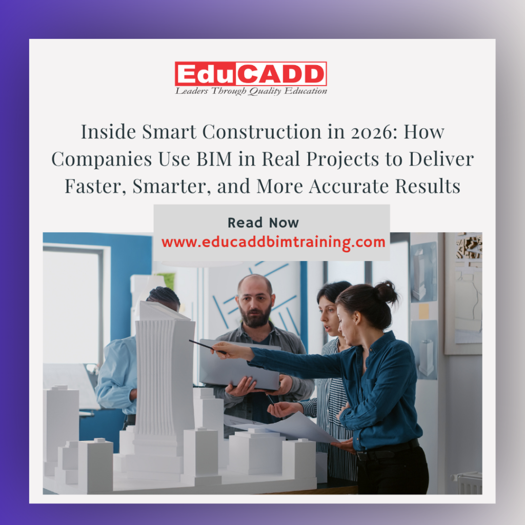 BIM real project usage showing engineers working on 3D models, project coordination, and digital construction workflow in real projects