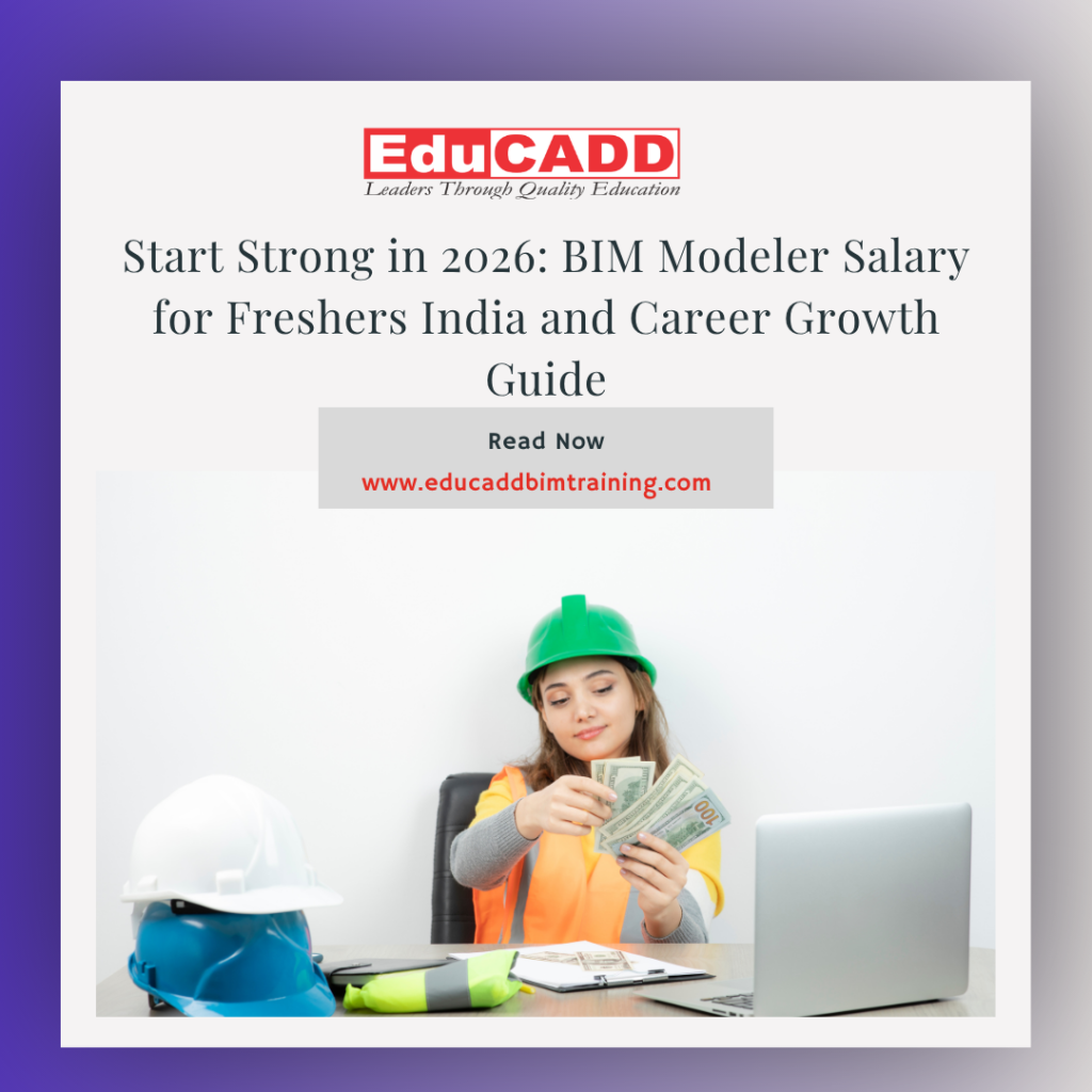 BIM modeler salary freshers